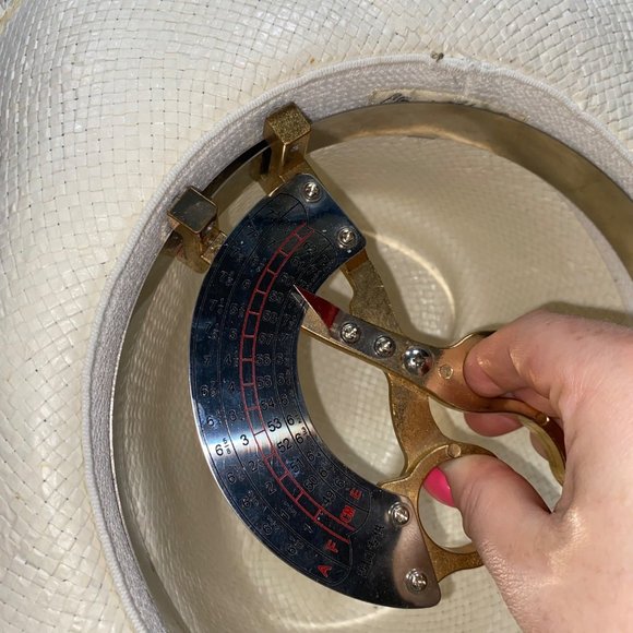 Classic Hat Co. White Straw 10gal Cowgirl Hat 60cm - Picture 15 of 15